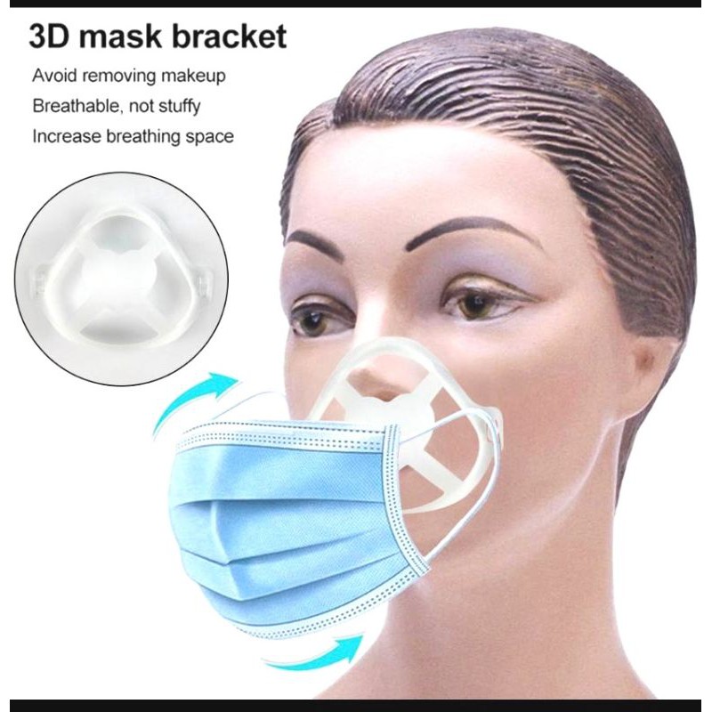 PENYANGGA MASKER 3D