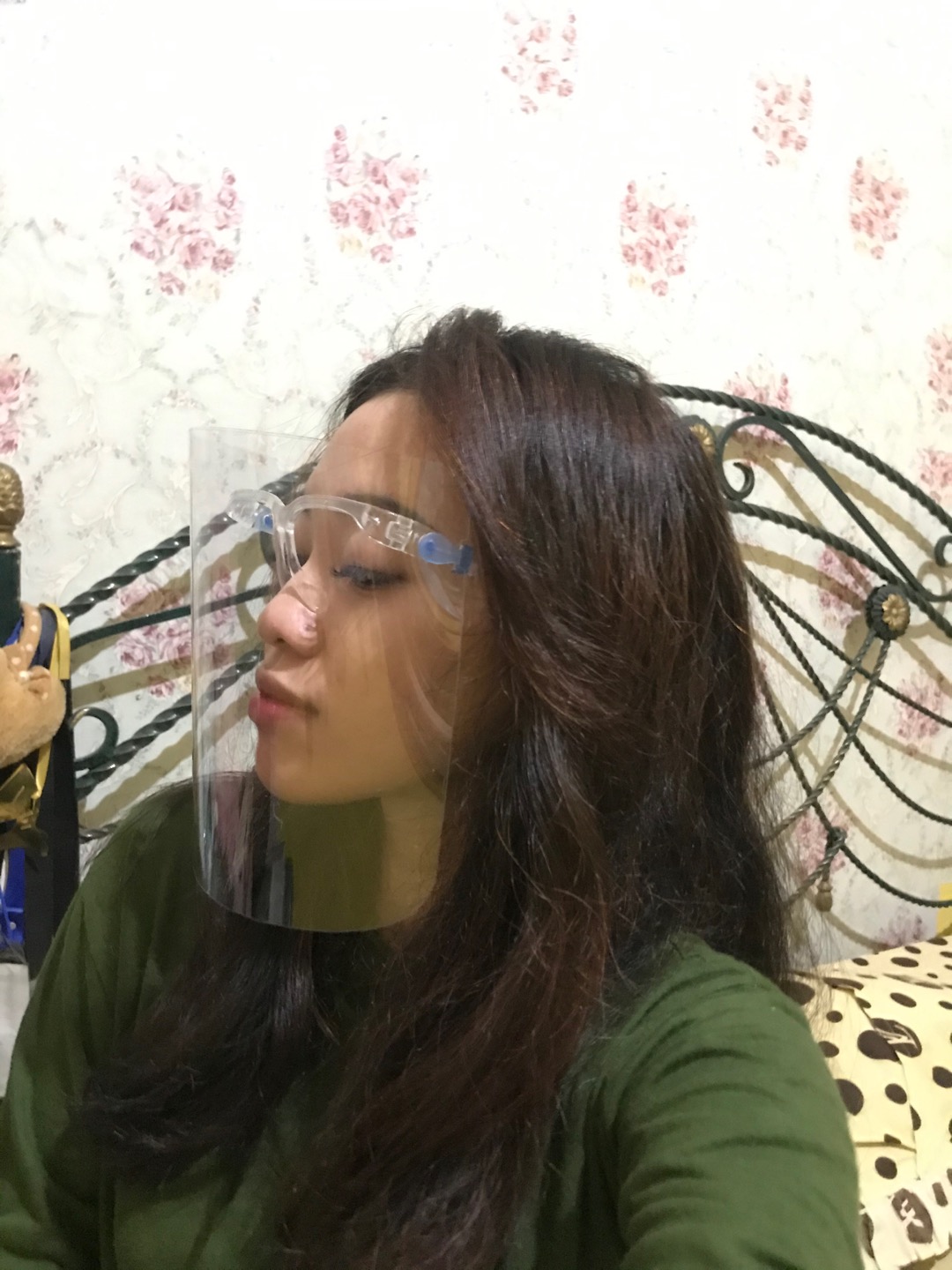 Face Shield Model Kacamata Nagita