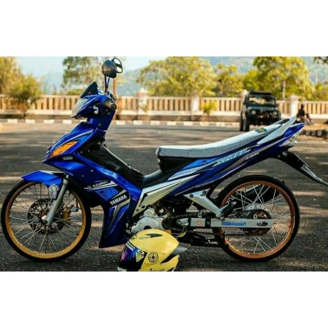 Striping Sticker Variasi Yamaha Old Lama Jupiter Mx 135 Spark Grafis Shopee Indonesia