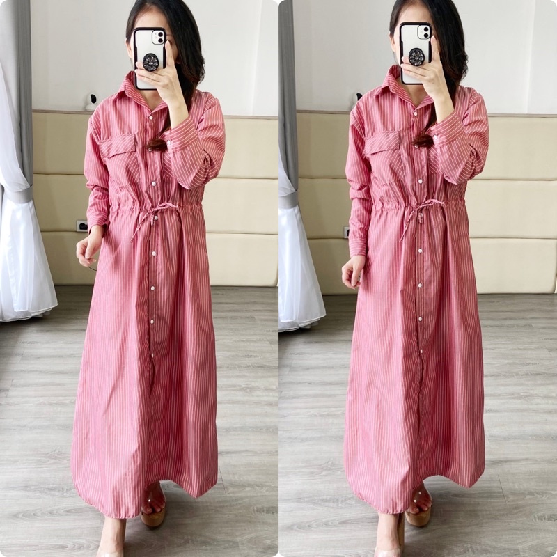 real pic gamis muslim busui friendly / gamis fashion salur