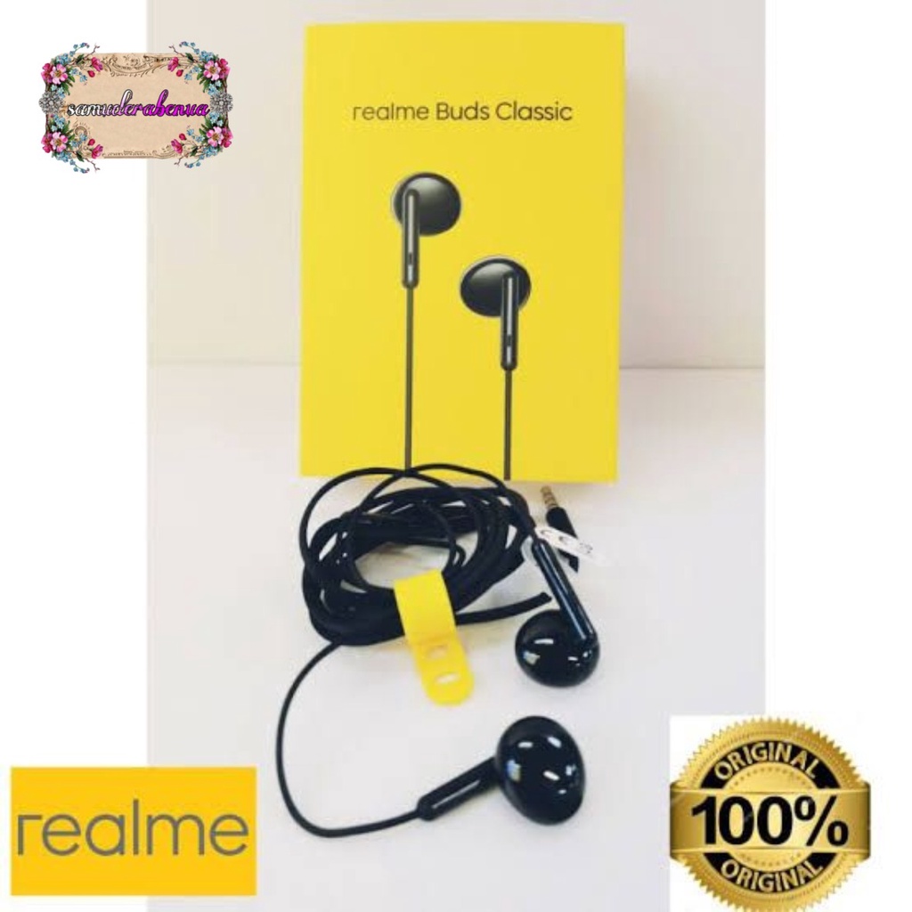 BM061 Headset Hf earphone realme BUDS Classic ORIGINAL SUPERBASS realme 5 C20 C21y c25 C2 C3 C11 SB2713