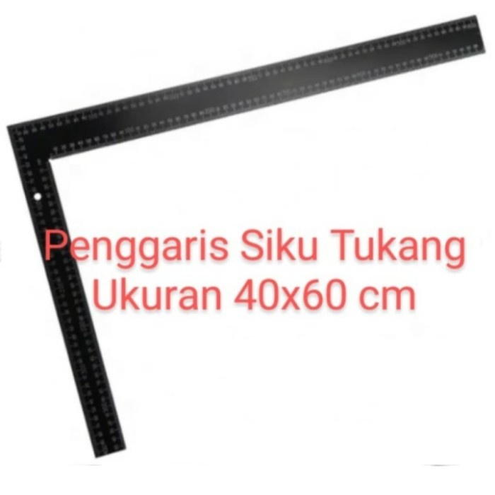 

Gaya Penggaris Siku Tukang 40X60Cm Penggaris Siku L Besar 16X24 Inch Promo