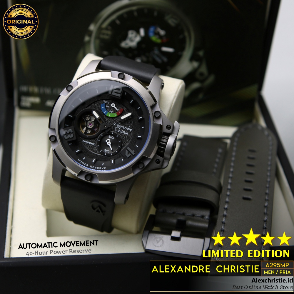 New 2021 Jam Alexander Christie Pria 6295MP Titanium Black Original - Casual Formal Elegan