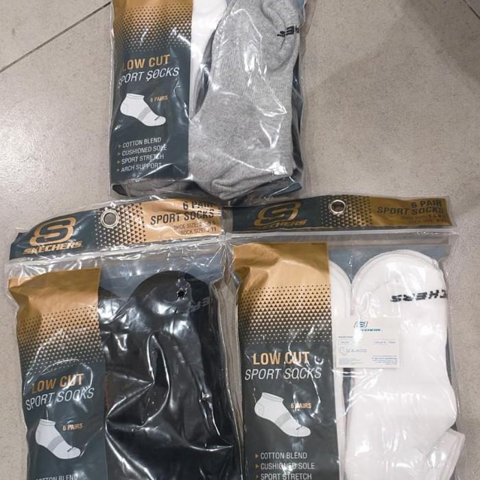 Kaos Kaki Skechers Original 6 Pasang