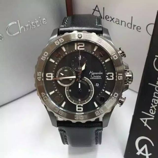 Jam Tangan Alexandre Christie tipe 6505MC PRIA