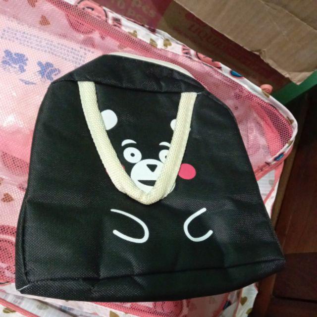 Hhm297 - Tas Makan Portable Tahan Air Motif Kartun