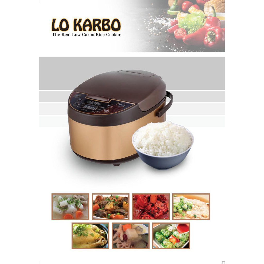 Lo Karbo Rice Cooker LKRC Original