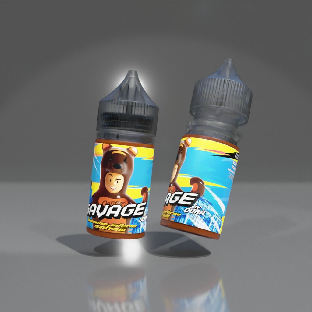 LIQUIDS PODS 30MILI SAVAGE V1 BANANA INFERNO ENAK