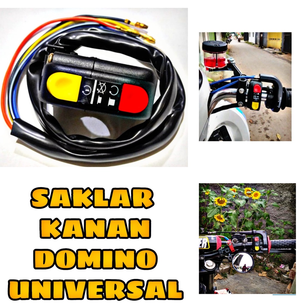 SAKLAR KANAN DOMINO/SAKLAR KANAN DOMINO PLUS STATER UNIVERSAL