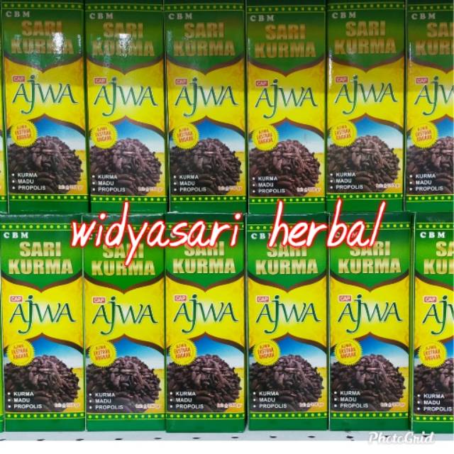 

Sari Kurma Plus Angkak Cap Ajwa