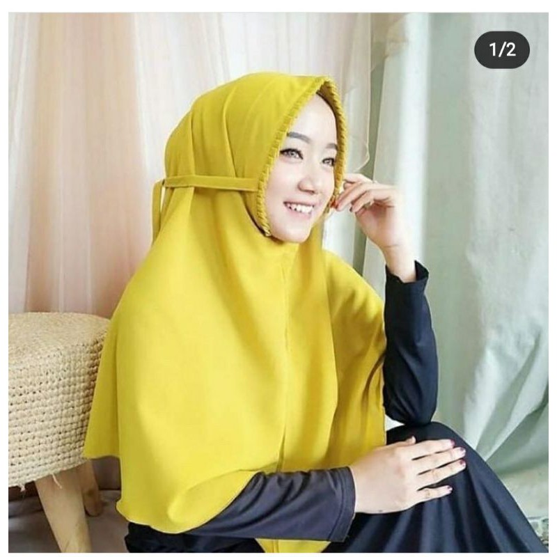 Bergo Maryam Lipit-Bergo Lipit Maryam BISA COD