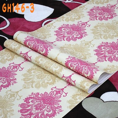 Paper Dinding Kamar Tidur - Wallpaper Dinding Kamar Tidur Batik Pinky 10M