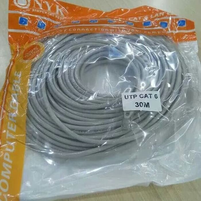 KABEL LAN UTP NYK CAT 6 25METER / 30 METER / kabel LAN utp cat6 Nyk 25m/ 30m