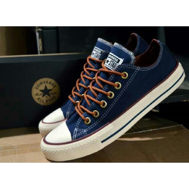 converse peached navy