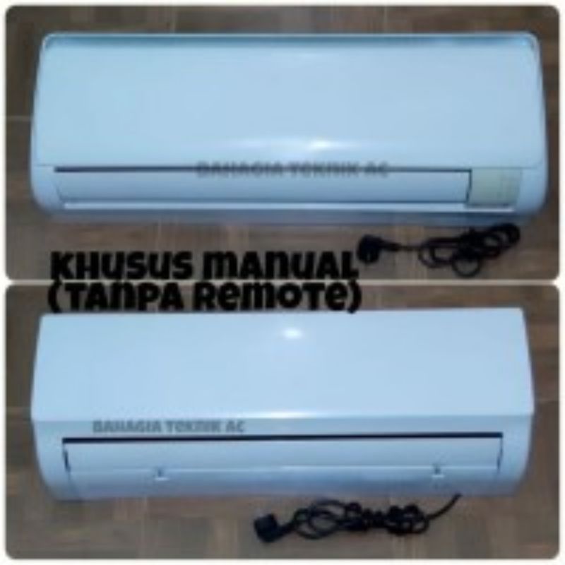 KIPAS ANGIN MODEL AC POLOS MANUAL TANPA REMOTE 2PK