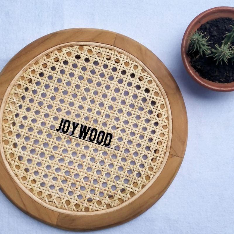 	 Joywood Nampan kayu jati/ Tray/ Nampan rotan	