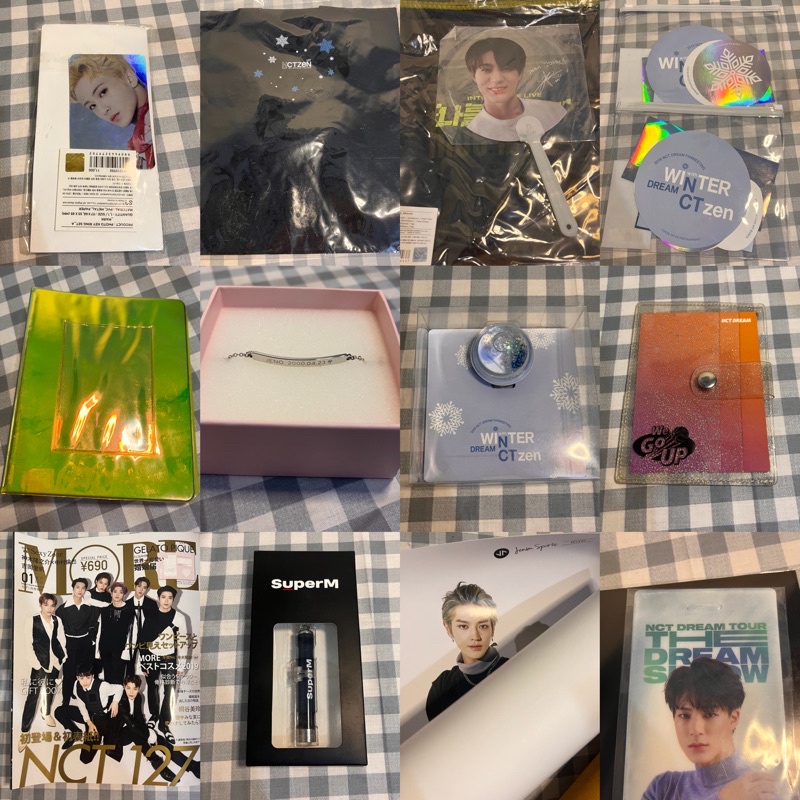 [SALE] nct dream nct 127 merch keyring braclet passport case poster jenim limited griptok wfm magazi