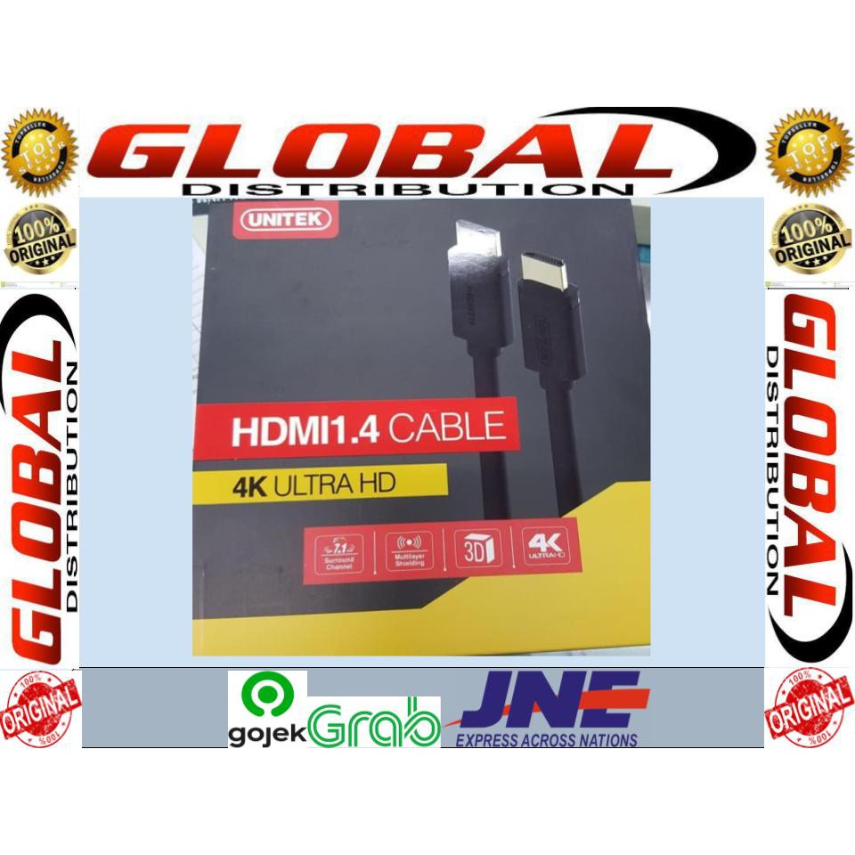 Kabel HDMI Unitek 1,5M w/ Ethernet YC137 - Kabel Hdmi Premium