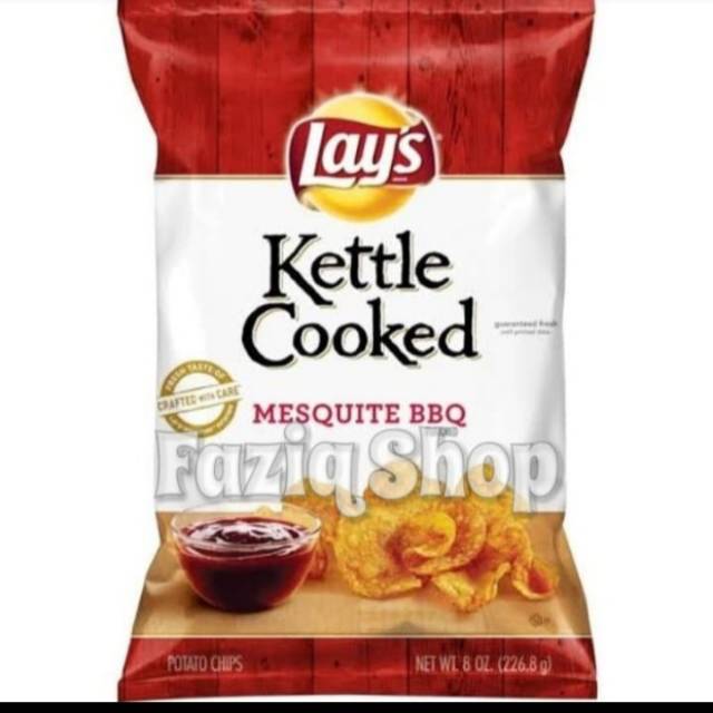 

Lays Kettle Cooked Mesuite BBQ Snack Import