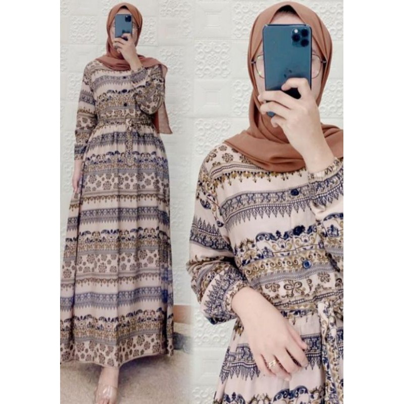 Dress Katun Rayon by Famys Hijab