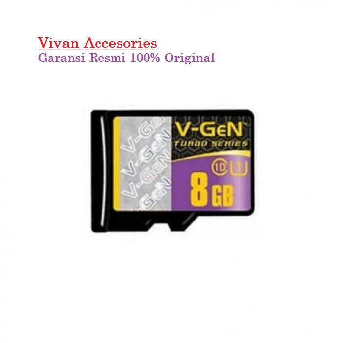 V-GEN Micro SD 8 GB Class10 Memory Card / VGEN 8GB Class 10 MicroSD