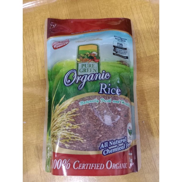 

ORGANIC RICE PURE GREEN BERAS ORGANIK BERAS MERAH