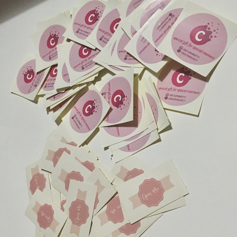 

CETAK STIKER LABEL MURAH