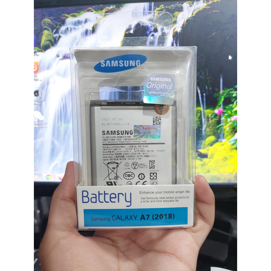 Baterai Samsung Galaxy A3 2016 A310 A7 2017 A720 A7 2018 A750 A8 2018 Plus Star E7  Kwalitas Grade A Plus Battery Quality