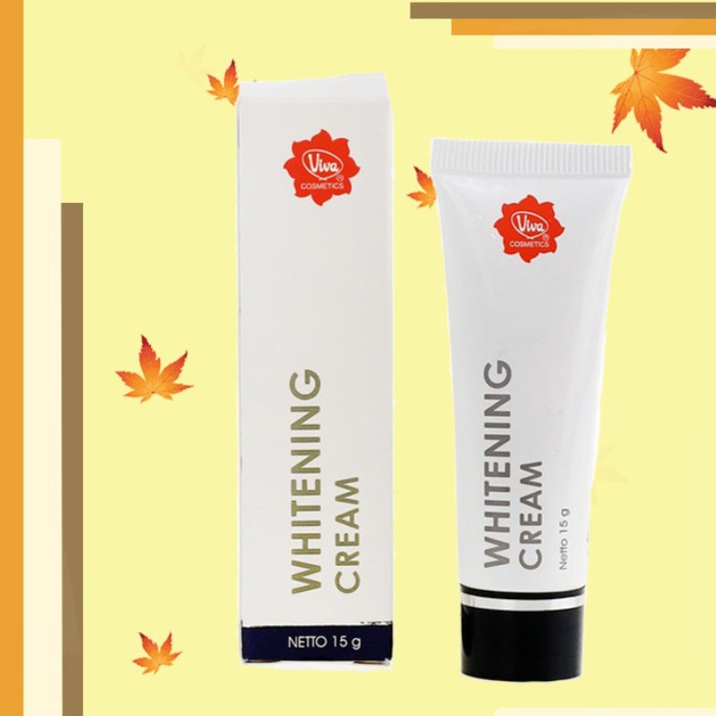 `ღ´ PHINKL `ღ´ 【v】【i】【v】【a】 Viva whitening cream pemutih kulit melembabkan day night krim