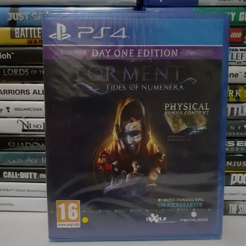 Kaset BD Game PS4 Ori Baru Torment Tides of Numenera Reg 2