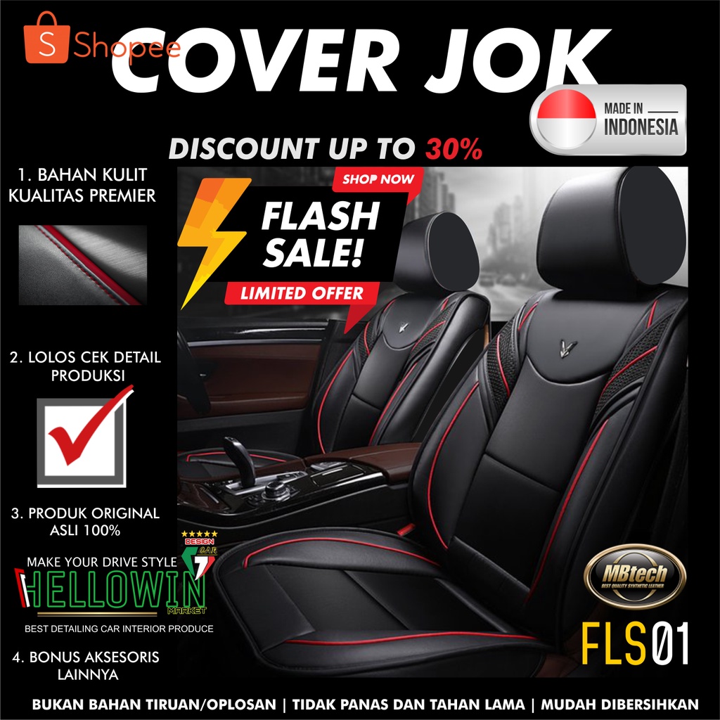 Sarung Cover Jok Mobil Avanza Rush [SPESIAL FLASH SALE] Cover jok Mobil Avanza Rush 2013 2014 2015 2