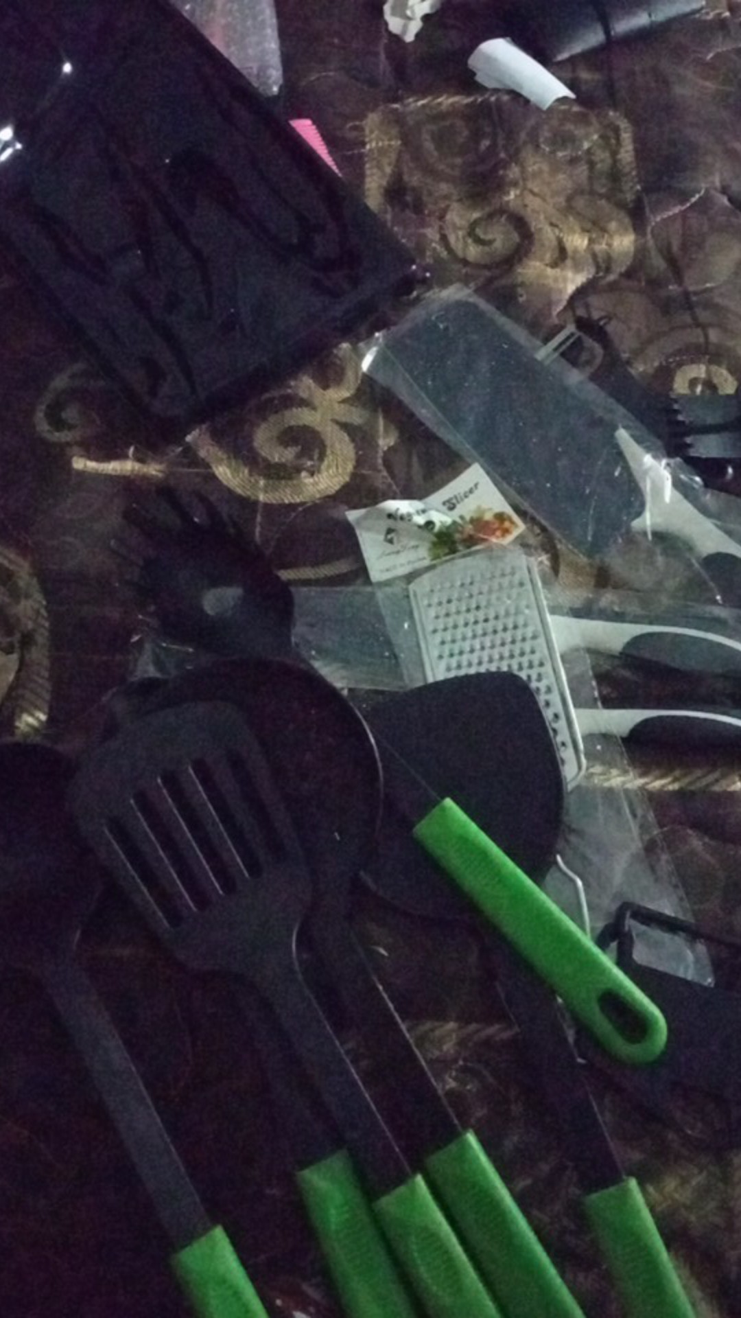 [sm88] Pisau Set 5 In 1 Keramik J13 / Pisau Set Keramik Dengan Kardus