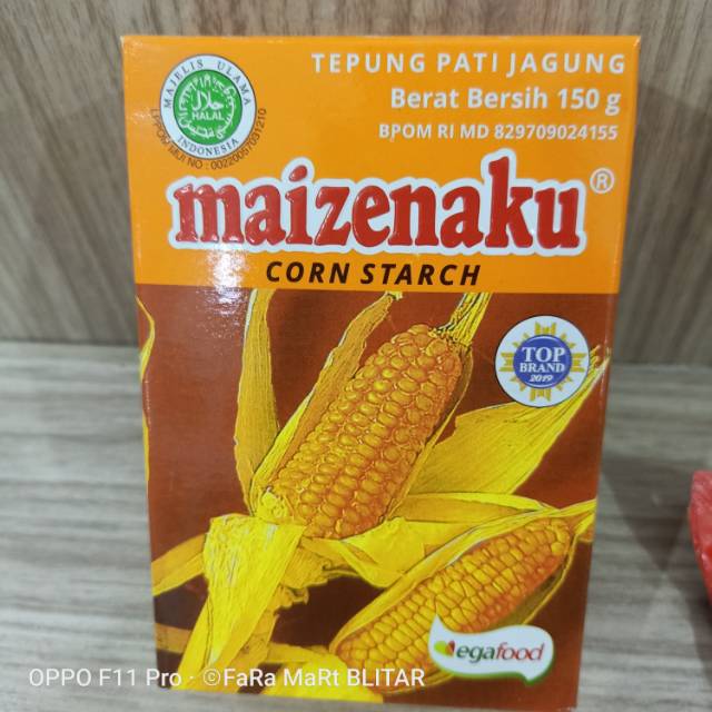 

MAIZENAKU TEPUNG PATI JAGUNG MAIZENA 150gr