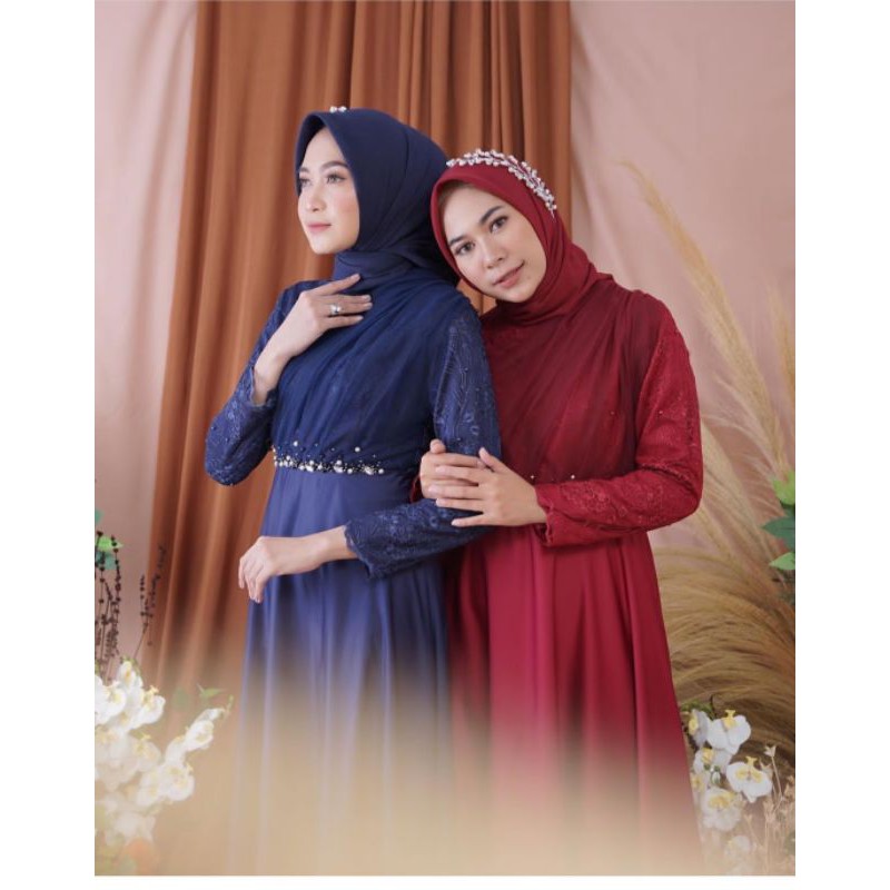 LAROSA DRESS // GAUN MUSLIMAH - GAUN PESTA MUSLIMAH - BAJU MUSLIMAH - BAJU PESTA PESTA - BAJU MUSLIMAH BUSUI - GAMIS MEWAH - DRESS PESTA - DRESS PREMIUM - DRESS PARTY - DRESS TERBARU - DRESS TERLARIS - GAUN PESTA BUSUI - GAUN PESTA BUMIL - GAUN NIKAHAN