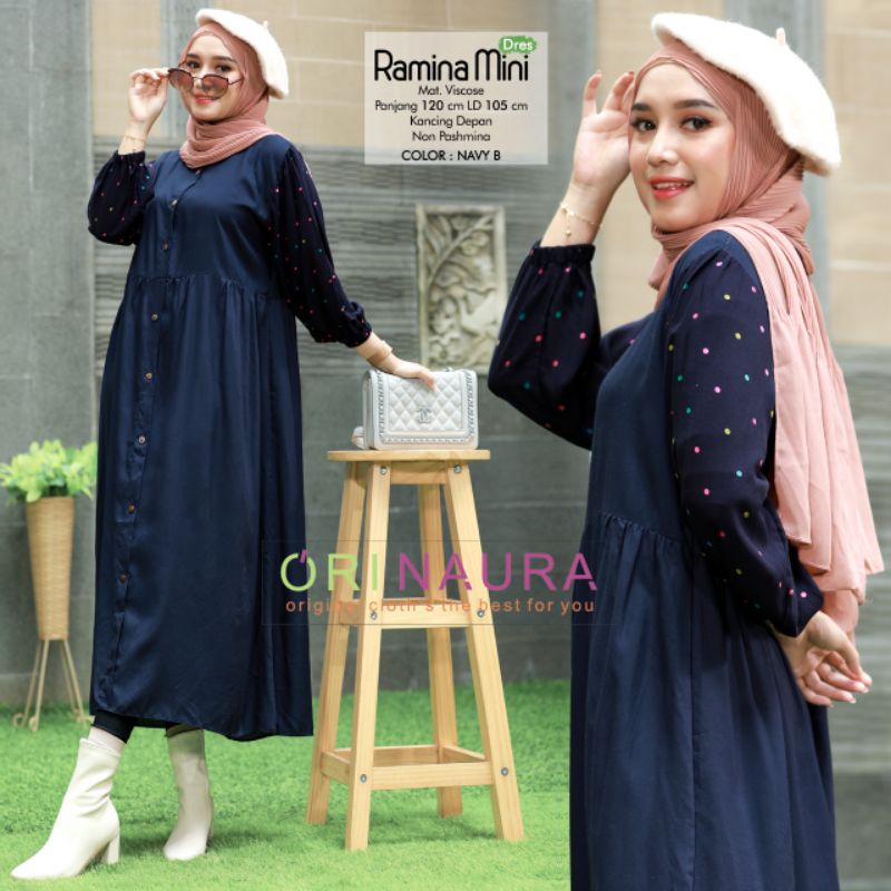 NEW RAMINA MINI DRESS ORI NAURA