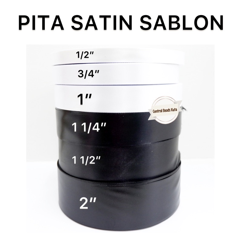 (roll) PITA SATIN LABEL  /  SATIN SABLON / LABEL SATIN
