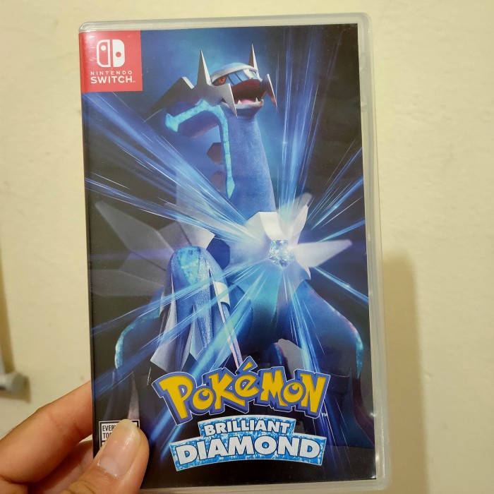 pokemon brilliant diamond switch game nintendo switch preloved second