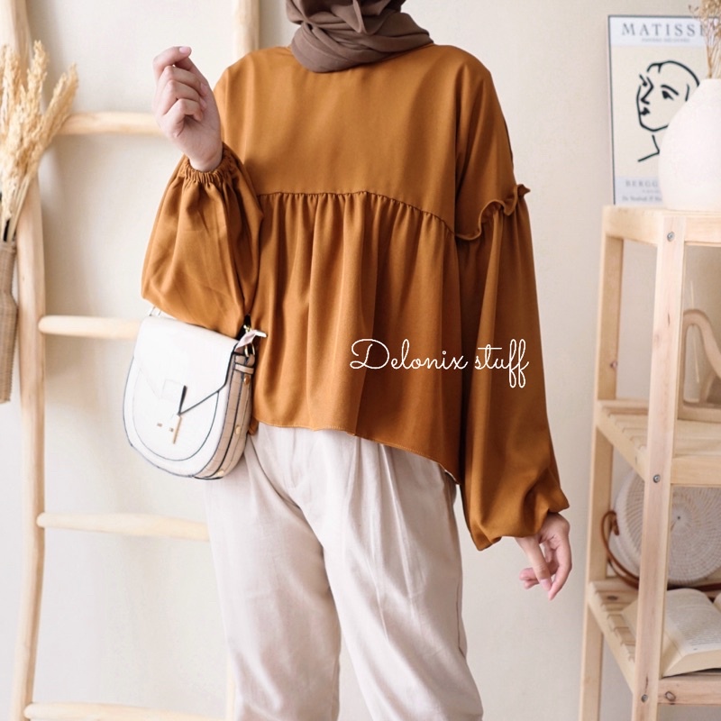 Rebecca crop blouse