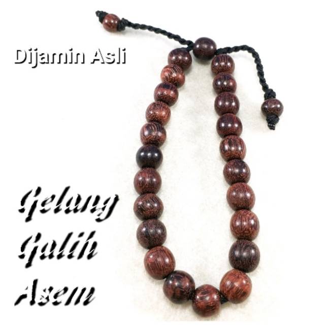 GELANG KESEHATAN KAYU ASLI GALIH ASEM ORIGINAL TERMURAH