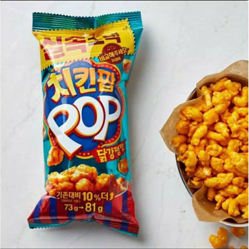 

Orion Chicken Pop Dakganjeong Sweet & Spicy - Snack Korea Rasa Pedas & Manis