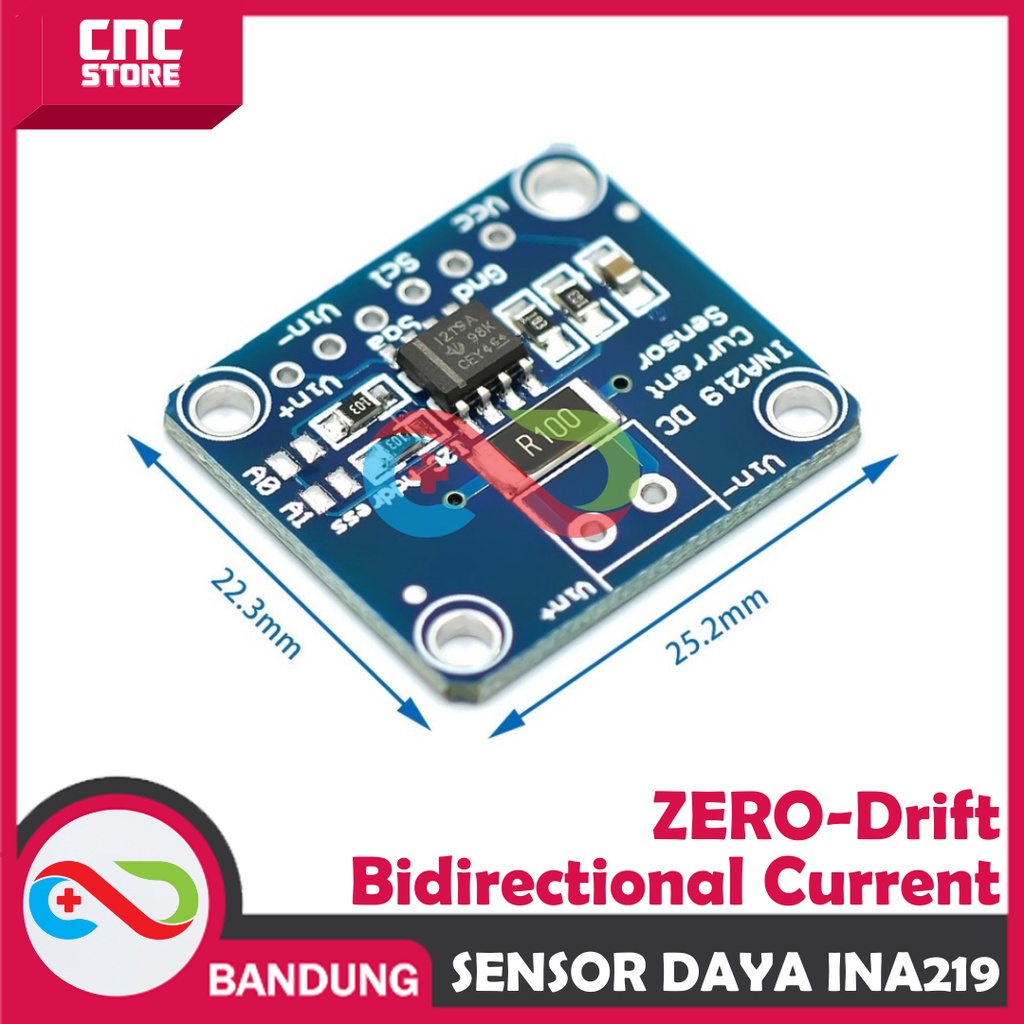 SENSOR DAYA INA219 I2C CJMCU-219 POWER METER ARUS DAN TEGANGAN