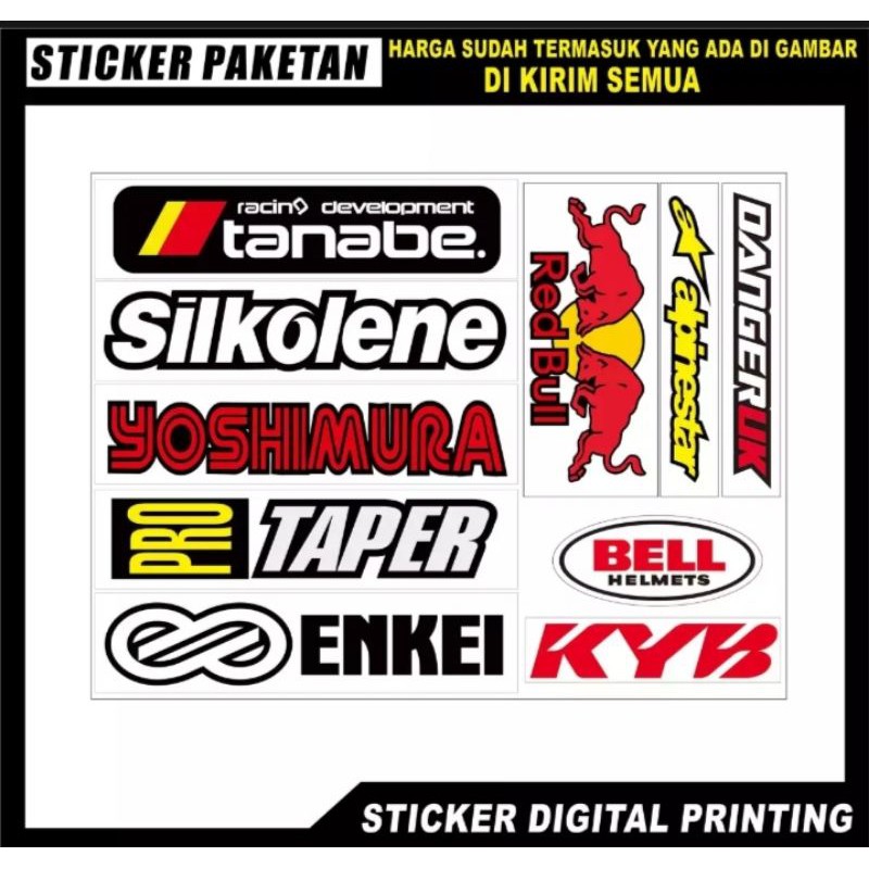 

Stiker paketan murah