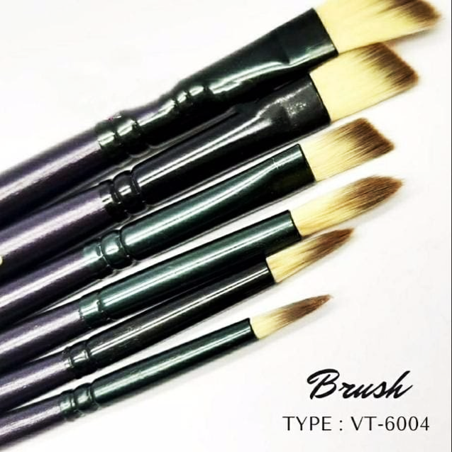 

KUAS V-TEC ARTIST BRUSHES VT-6004/6