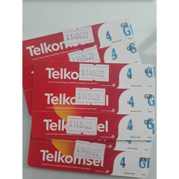Harga VCR Tsel 4GB Terbaru Feb 2026 | BigGo Indonesia