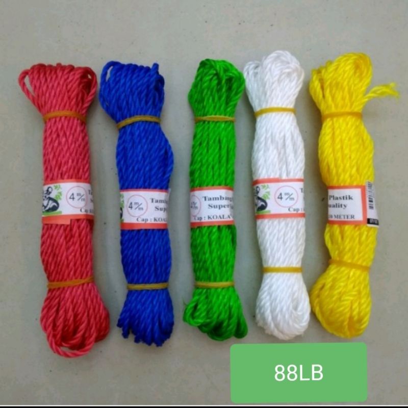 Tali Tambang Plastik 10 meter / Tali Jemuran / Tali Ayunan / Tambang Plastik
