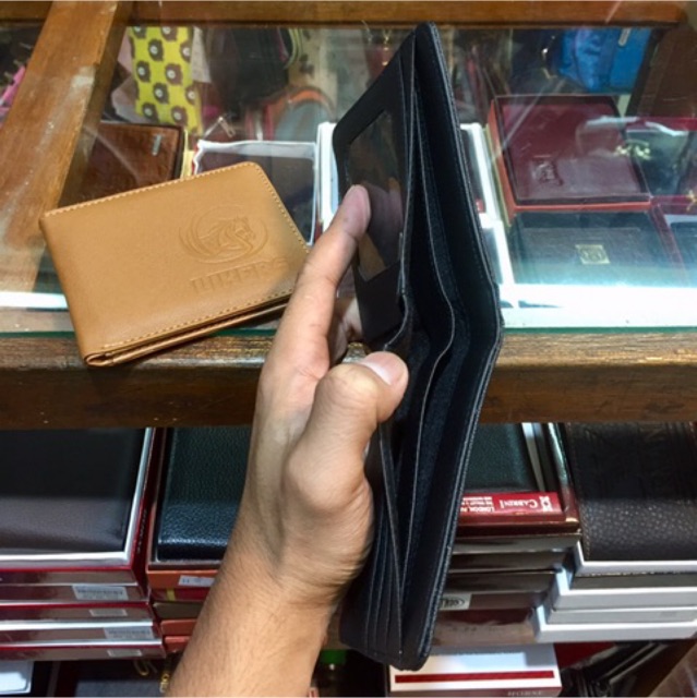 dompet keren model lipat dua, bahan kulit sintetis PU berkualitas, jahitan rapih adu manis #dompet #dompetpria