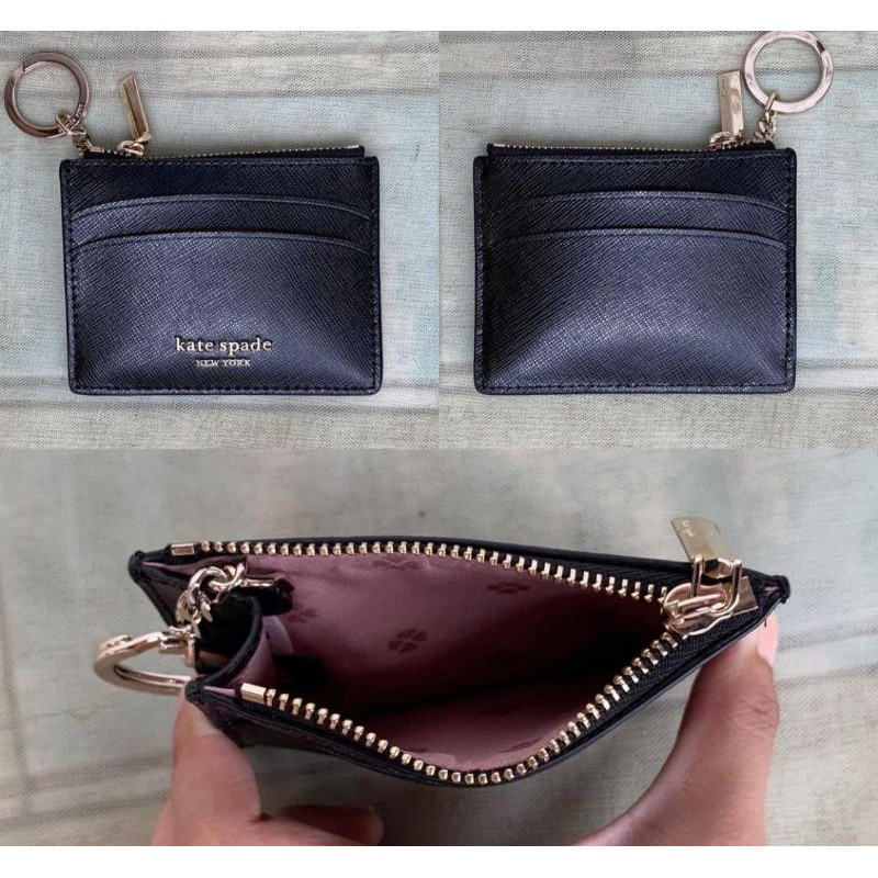 Kate spade Coin card case Spencer black original