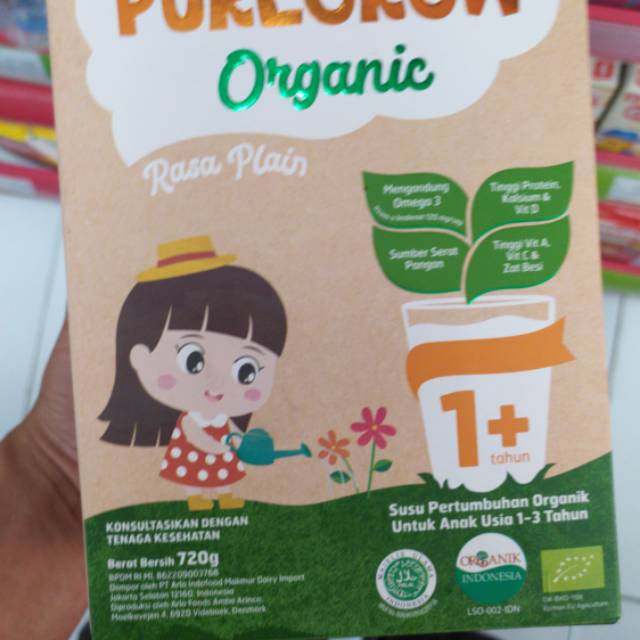 Puregrow organic rasa plani 720 g