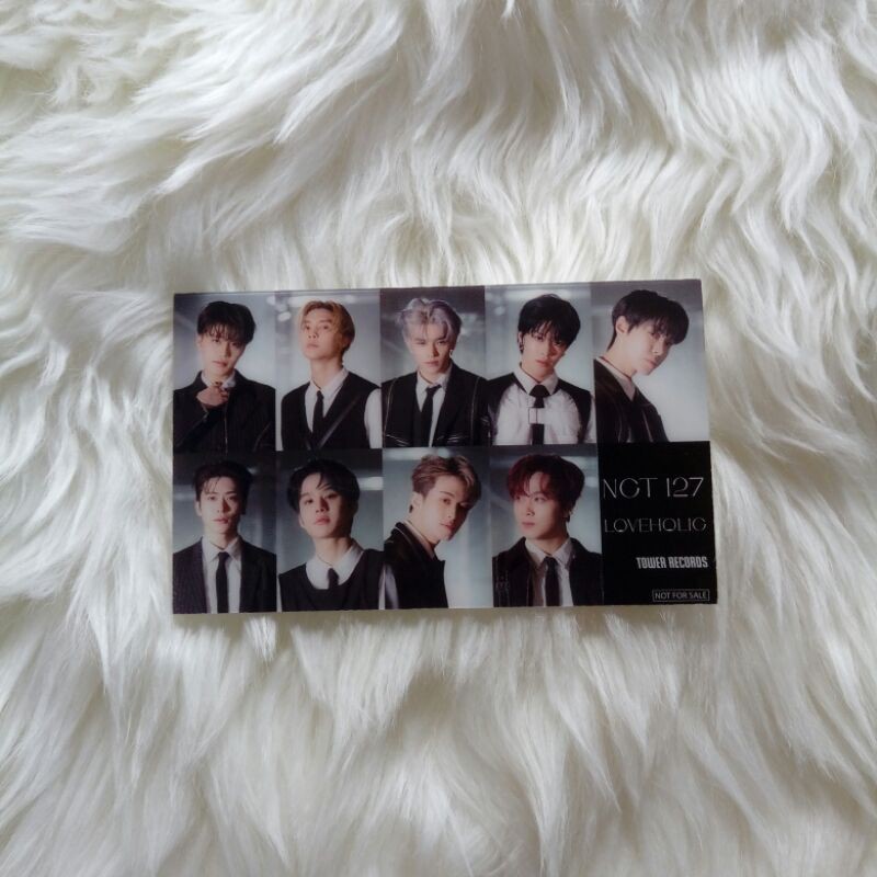PC Benefit Loveholic Tower Record Group NCT 127 Jaehyun Mark Taeyong Yuta Johnny Haechan Doyoung