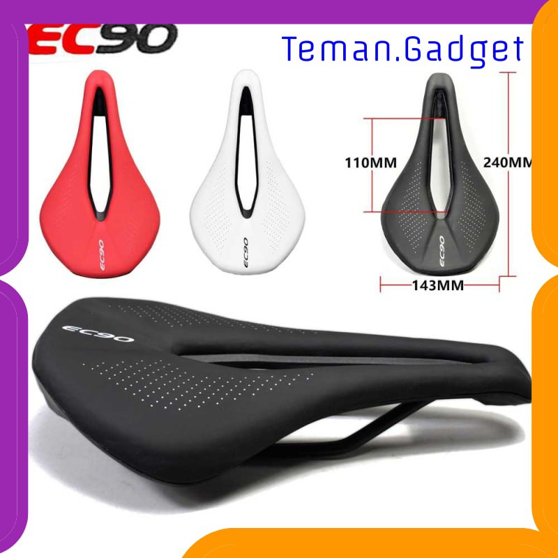 TG-IB581 Jok Sadel Sepeda Bike Saddle Leather Carbon Fiber Ultralight - EC90
